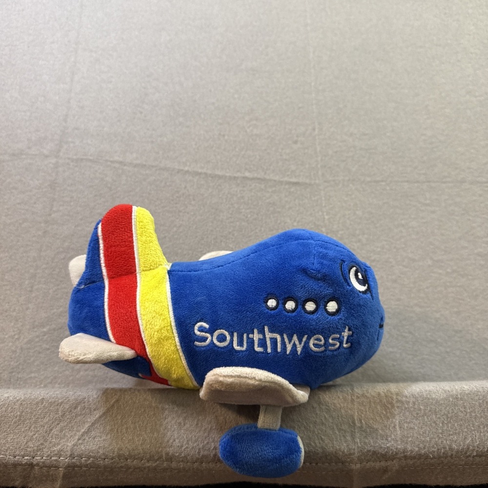 Southwest Airlines 8.5" Plush Stuffed Airplane Daron 2018
